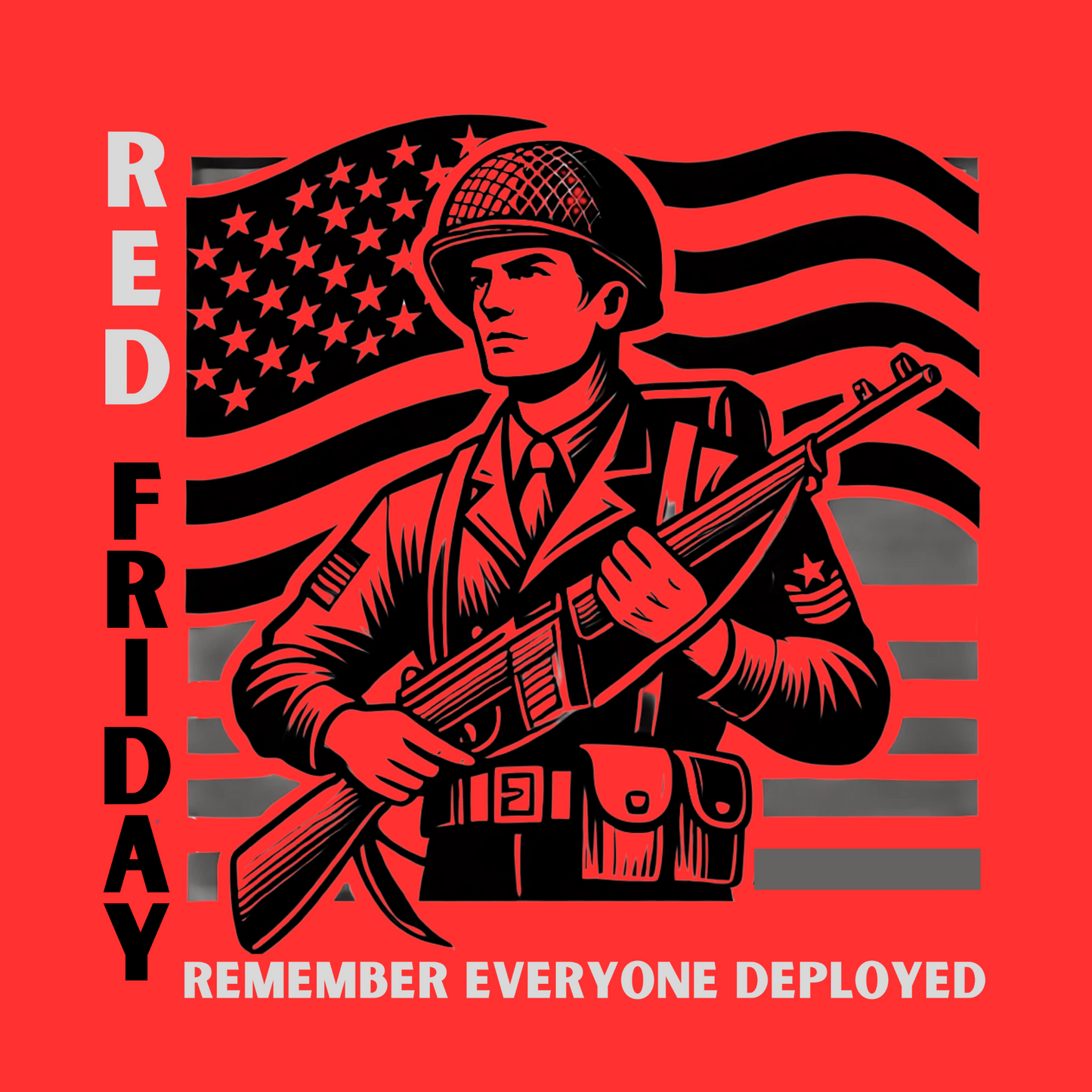 R.E.D. Friday T-Shirt: Honoring Our Heroes