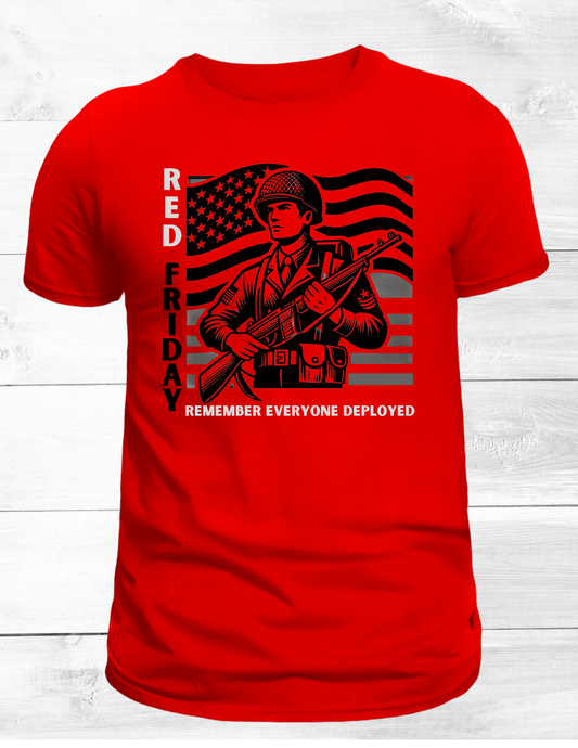R.E.D. Friday T-Shirt: Honoring Our Heroes